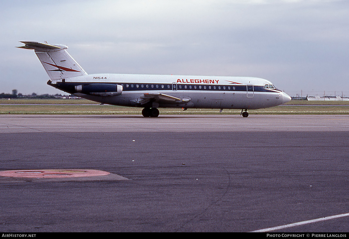 Aircraft Photo of N1544 | BAC 111-203AE One-Eleven | Allegheny Airlines | AirHistory.net #308777
