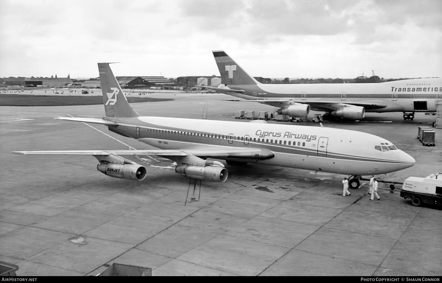 Aircraft Photo of 5B-DAL | Boeing 707-123B | Cyprus Airways | AirHistory.net #308780