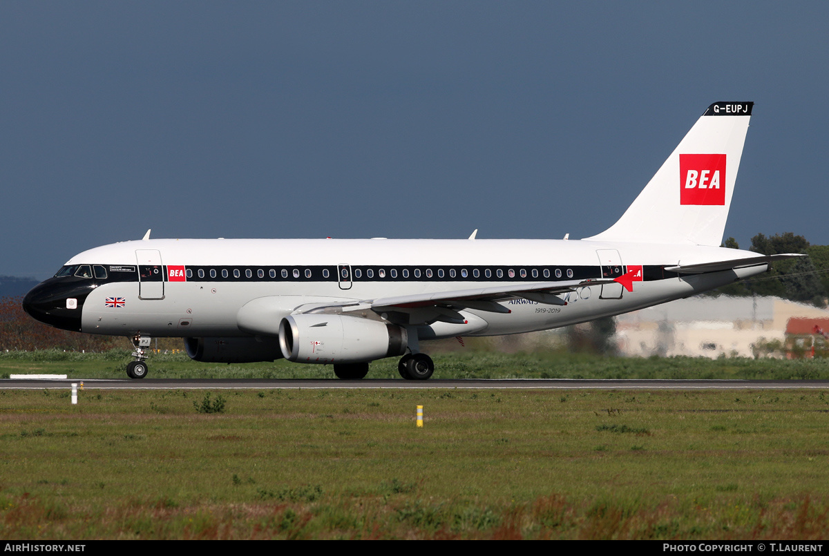 Aircraft Photo of G-EUPJ | Airbus A319-131 | British Airways | BEA - British European Airways | AirHistory.net #308798