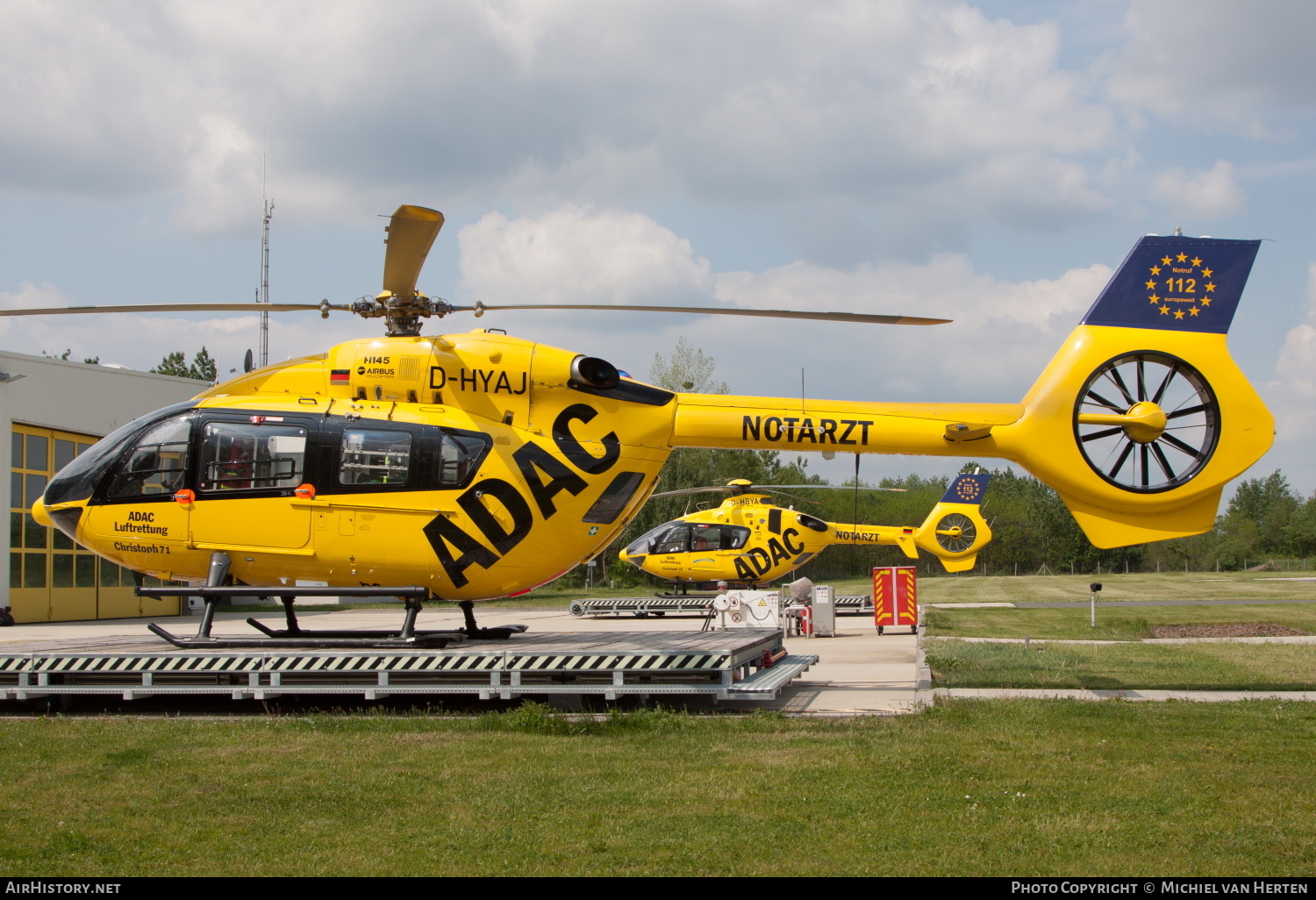 Aircraft Photo of D-HYAJ | Airbus Helicopters EC-145 (BK-117 D-2) | ADAC Luftrettung | AirHistory.net #308806