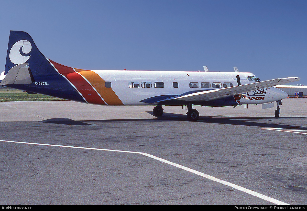 Aircraft Photo of C-GYCR | Saunders ST-27 | City Express - Cité Express | AirHistory.net #308828