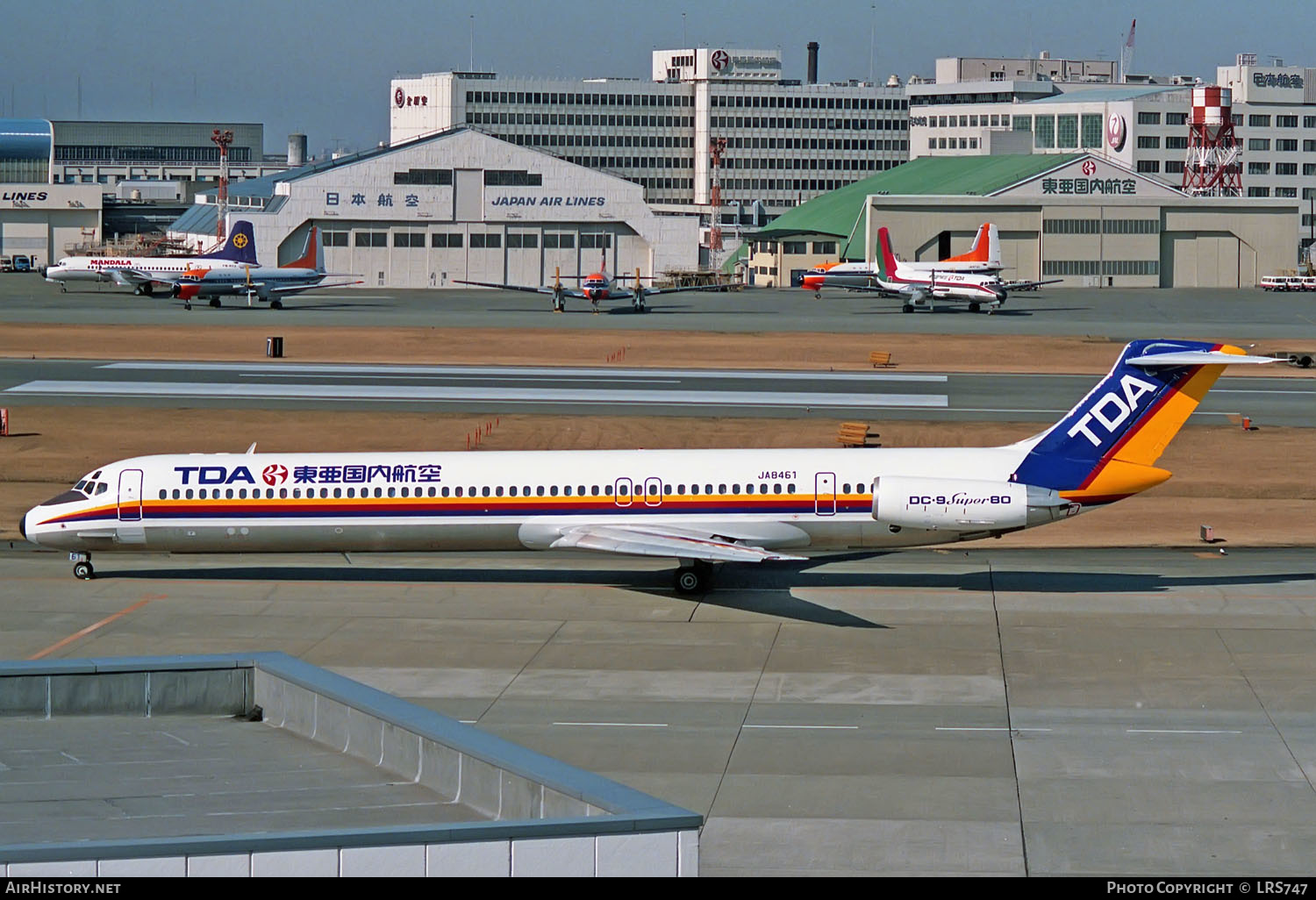 Aircraft Photo of JA8461 | McDonnell Douglas MD-81 (DC-9-81) | TDA - Toa Domestic Airlines | AirHistory.net #308849