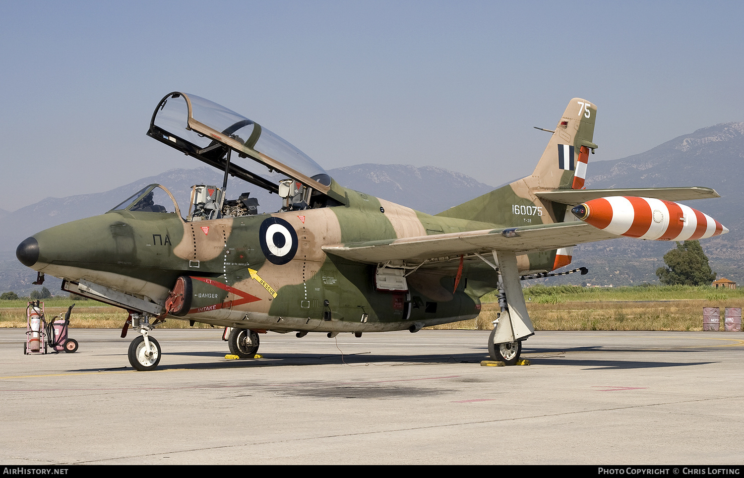 Aircraft Photo of 160075 | North American Rockwell T-2E Buckeye | Greece - Air Force | AirHistory.net #308867