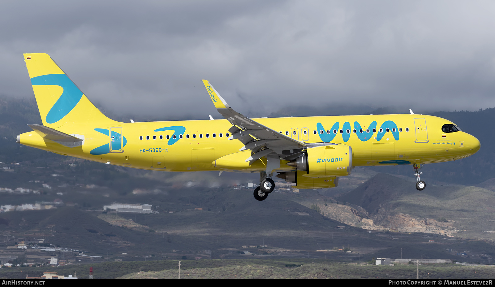 Aircraft Photo of HK-5360-X | Airbus A320-251N | Viva Air | AirHistory.net #308881