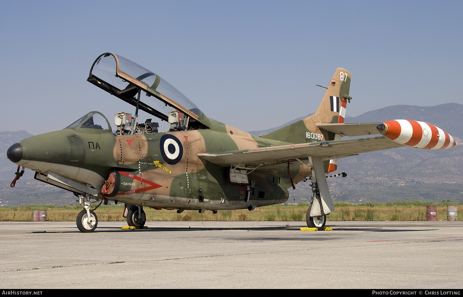 Aircraft Photo of 160087 | North American Rockwell T-2E Buckeye | Greece - Air Force | AirHistory.net #308883