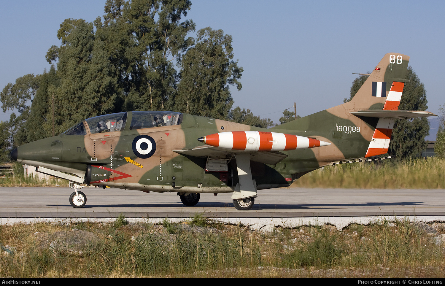 Aircraft Photo of 160088 | North American Rockwell T-2E Buckeye | Greece - Air Force | AirHistory.net #308885
