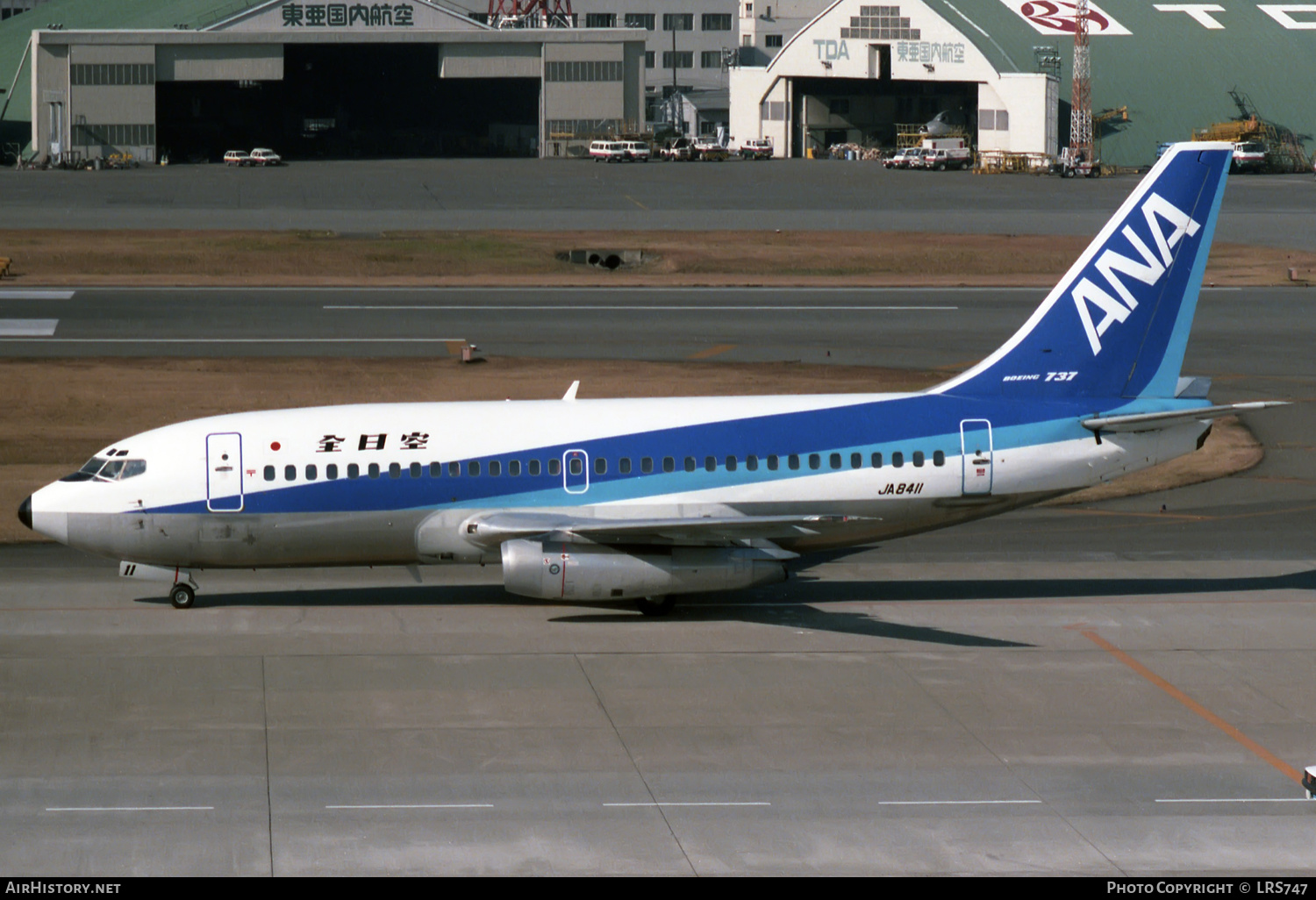 Aircraft Photo of JA8411 | Boeing 737-281 | All Nippon Airways - ANA | AirHistory.net #308890