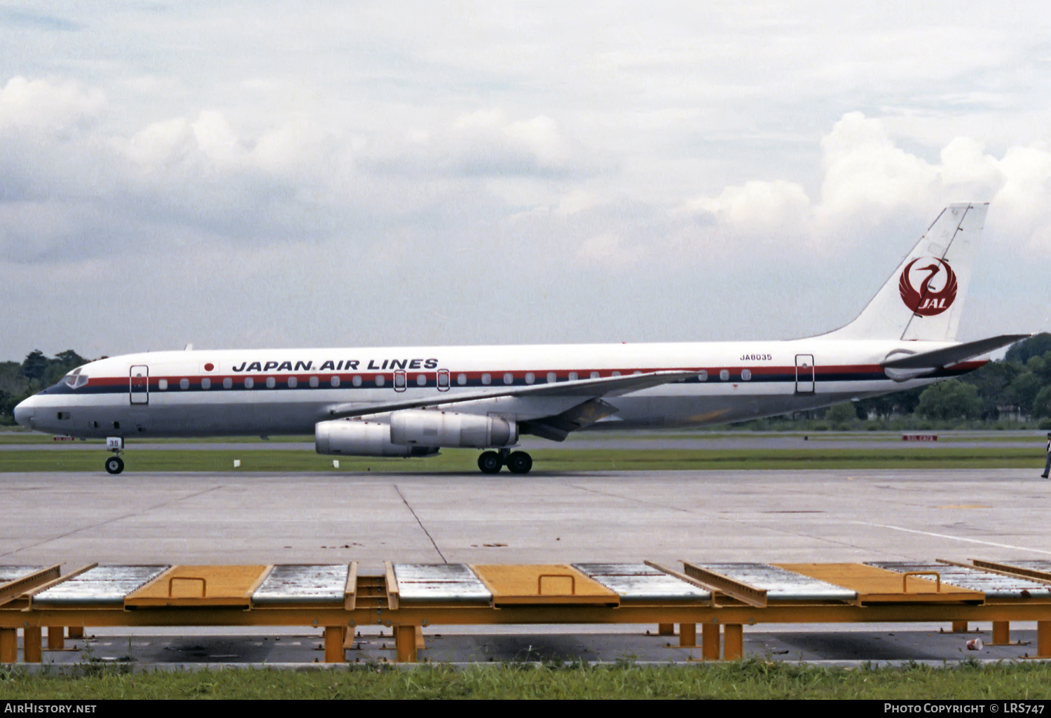 Aircraft Photo of JA8035 | McDonnell Douglas DC-8-62 | Japan Air Lines - JAL | AirHistory.net #308896