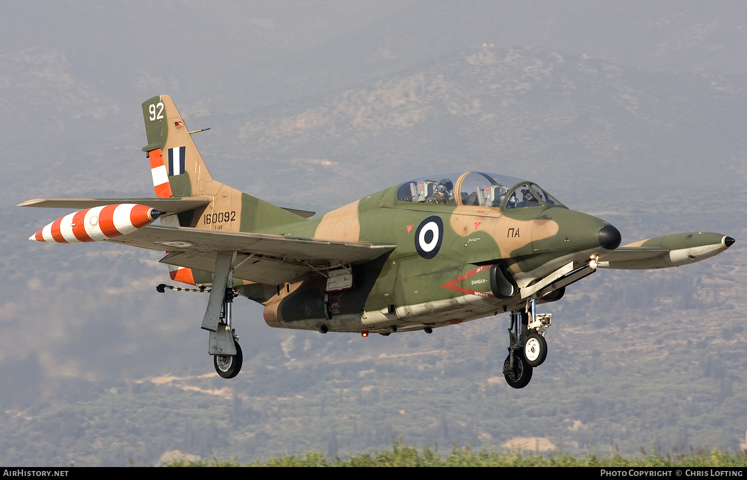 Aircraft Photo of 160092 | North American Rockwell T-2E Buckeye | Greece - Air Force | AirHistory.net #308903