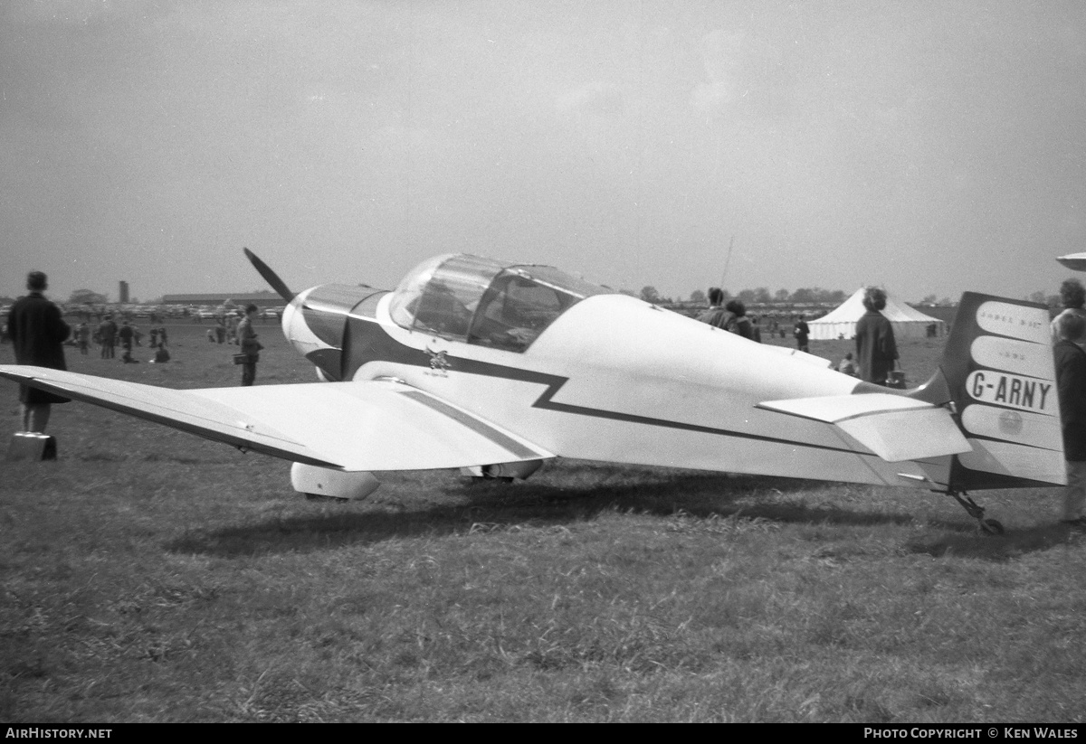 Aircraft Photo of G-ARNY | SAN Jodel D-117 | The Tiger Club | AirHistory.net #308924