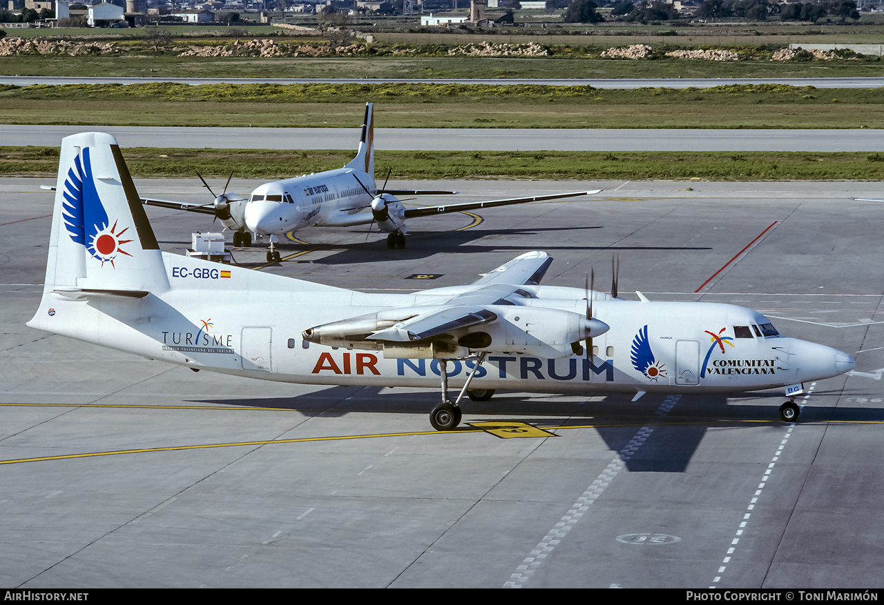 Aircraft Photo of EC-GBG | Fokker 50 | Air Nostrum | AirHistory.net #308951