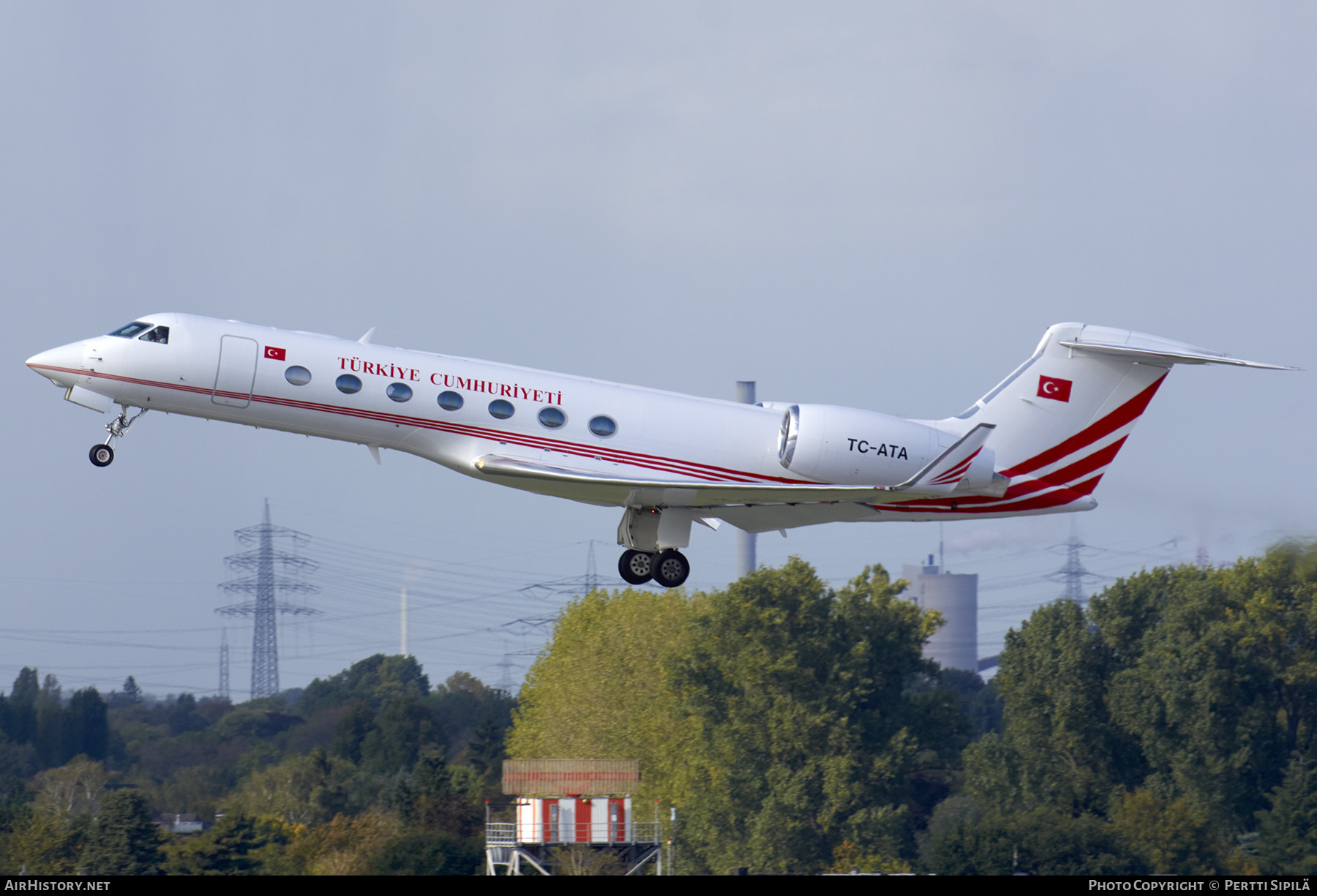 Aircraft Photo of TC-ATA | Gulfstream Aerospace G-V-SP Gulfstream G550 | Turkey Government | AirHistory.net #308956