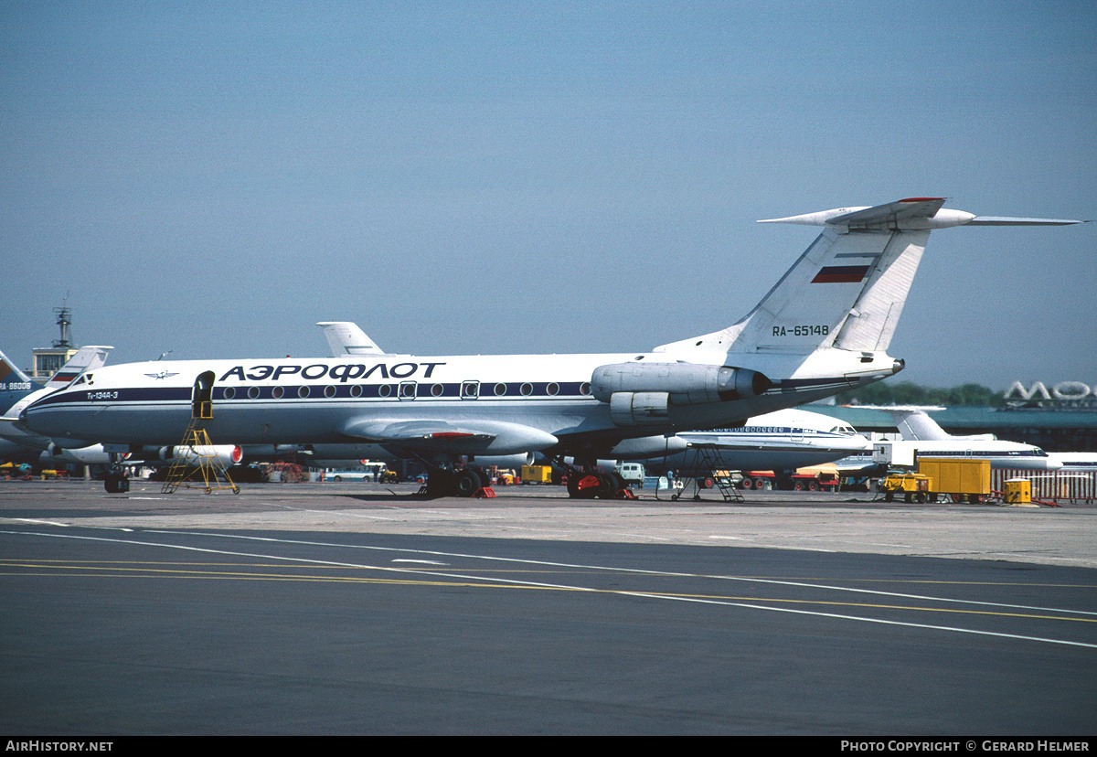 Aircraft Photo of RA-65148 | Tupolev Tu-134A-3 | Aeroflot | AirHistory.net #308965