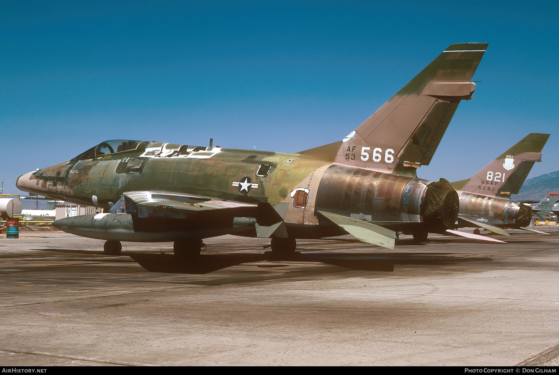 Aircraft Photo of 55-3566 | North American F-100D Super Sabre | USA - Air Force | AirHistory.net #308977