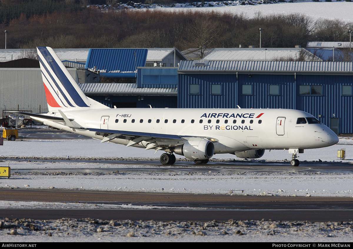 Aircraft Photo of F-HBXJ | Embraer 170STD (ERJ-170-100STD) | Air France | AirHistory.net #308982