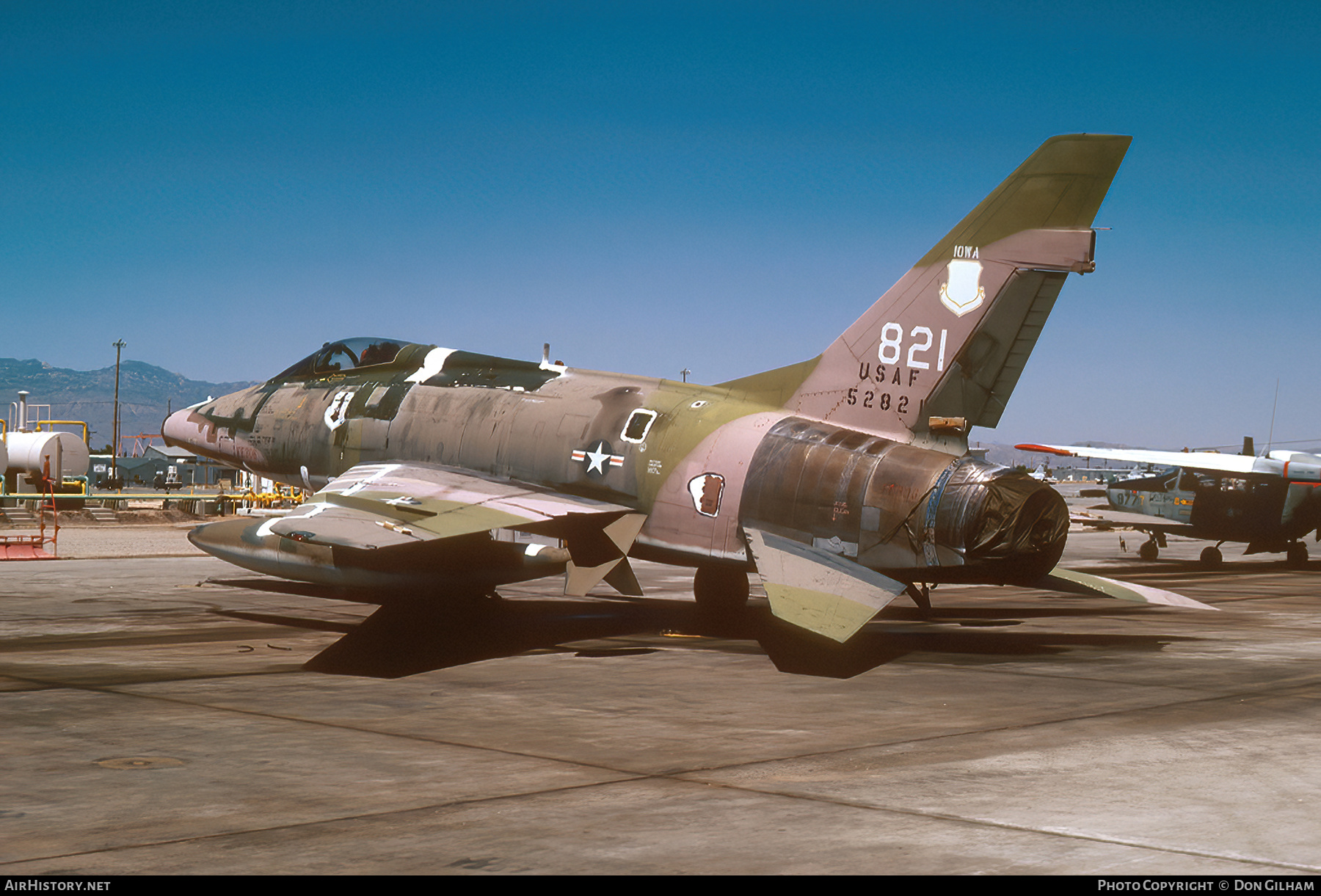 Aircraft Photo of 55-2821 | North American F-100D Super Sabre | USA - Air Force | AirHistory.net #308984