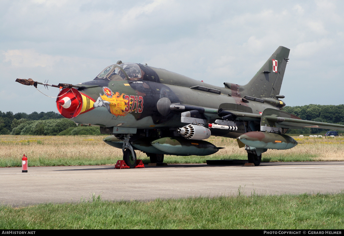 Aircraft Photo of 3713 | Sukhoi Su-22M4 | Poland - Air Force | AirHistory.net #308989