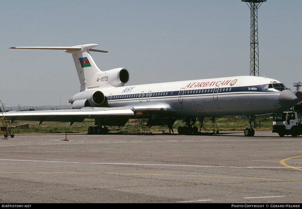 Aircraft Photo of 4K-85729 | Tupolev Tu-154M | Azerbaijan Government | AirHistory.net #308993