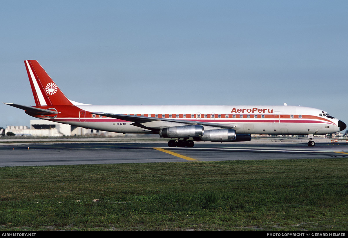 Aircraft Photo of OB-R-1248 | McDonnell Douglas DC-8-62 | AeroPeru | AirHistory.net #308997