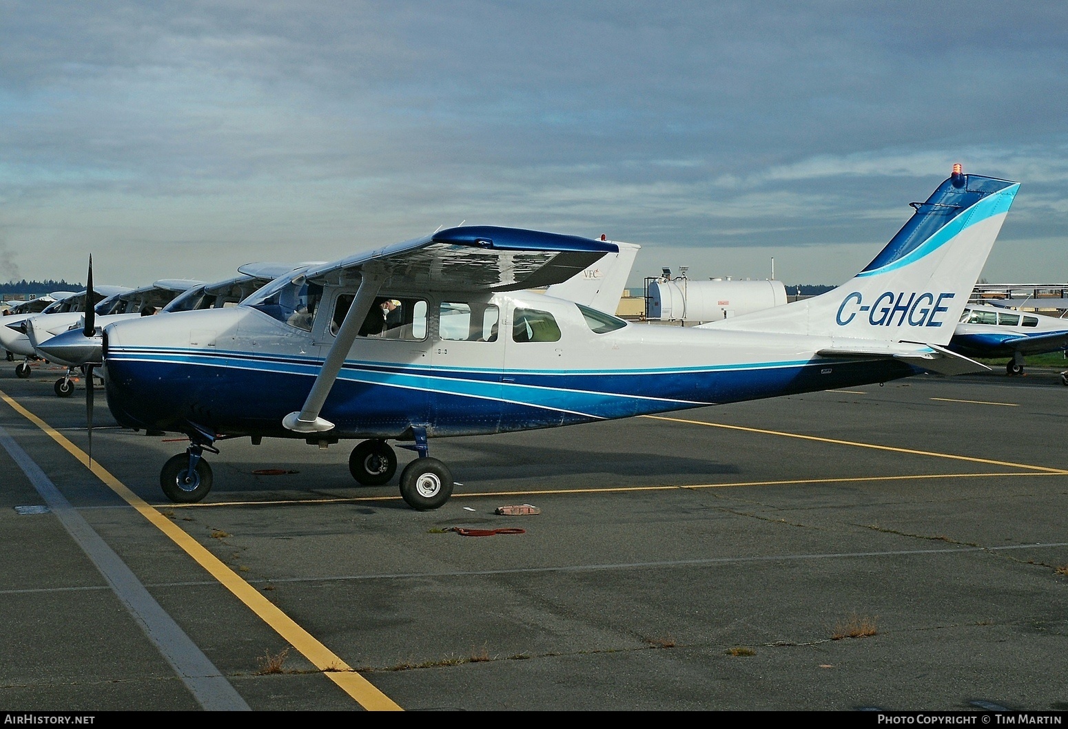 Aircraft Photo of C-GHGE | Cessna 210-5 | AirHistory.net #309002