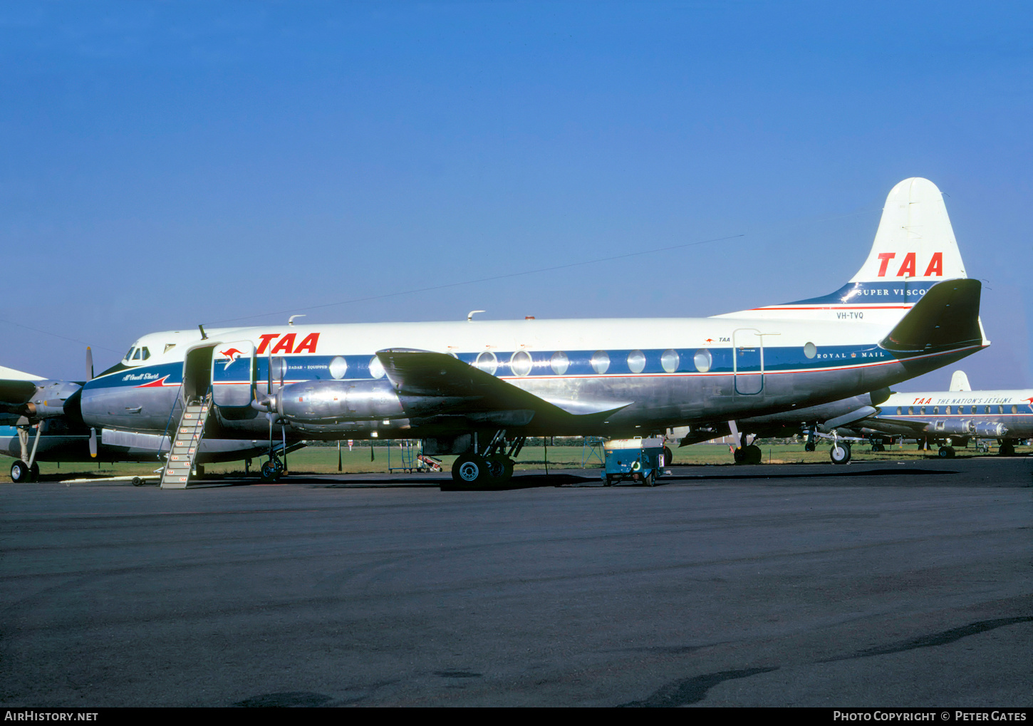 Aircraft Photo of VH-TVQ | Vickers 816 Viscount | Trans-Australia Airlines - TAA | AirHistory.net #309009