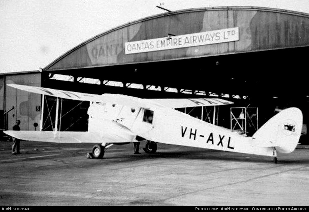 Aircraft Photo of VH-AXL | De Havilland D.H. 84A Dragon 3 | Qantas Empire Airways - QEA | AirHistory.net #309017