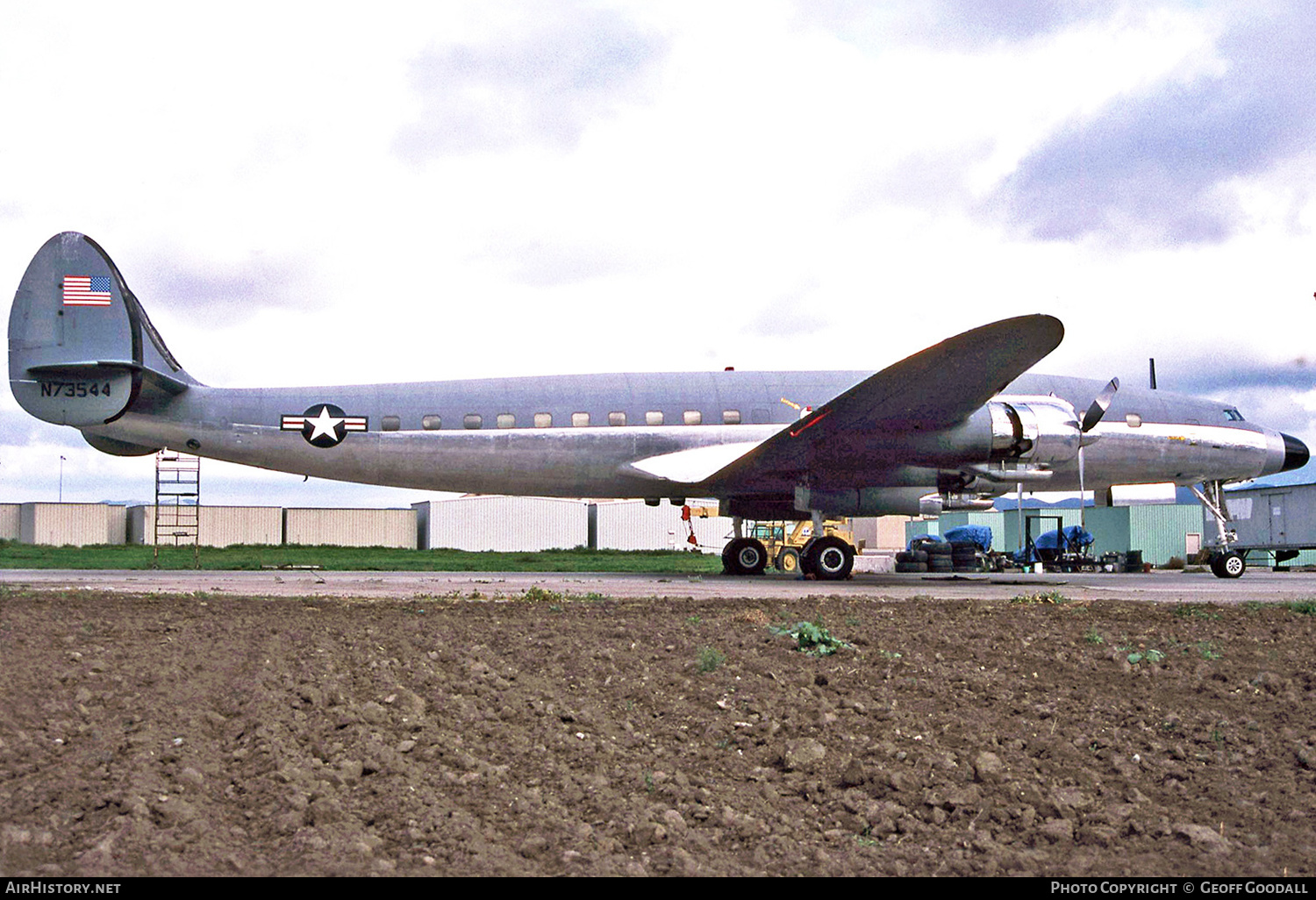 Aircraft Photo of N73544 | Lockheed L-1049F Super Constellation | USA - Air Force | AirHistory.net #309026