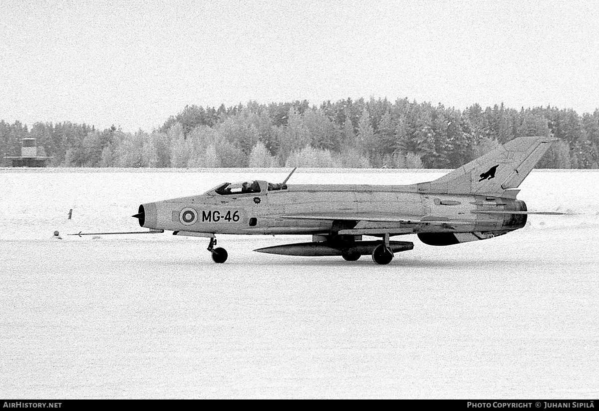 Aircraft Photo of MG-46 | Mikoyan-Gurevich MiG-21F-13 | Finland - Air Force | AirHistory.net #309031