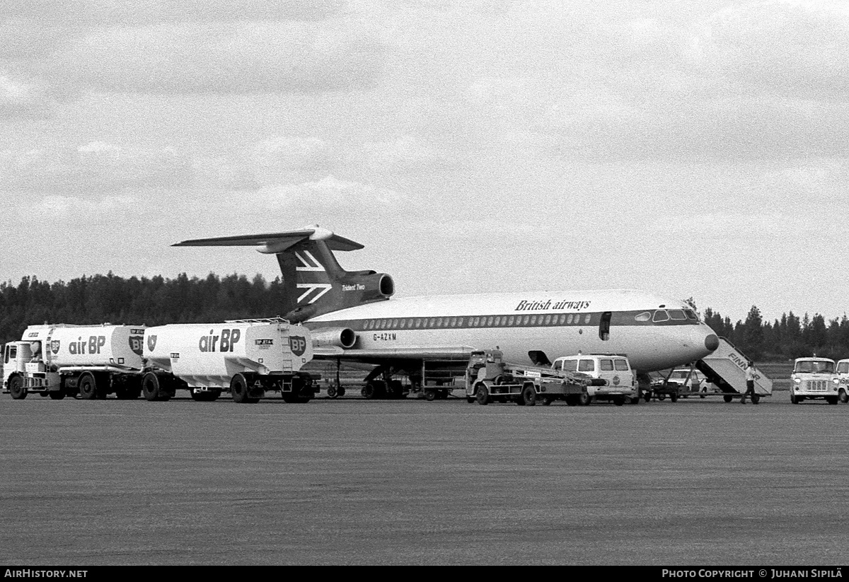 Aircraft Photo of G-AZXM | Hawker Siddeley HS-121 Trident 2E | British Airways | AirHistory.net #309038