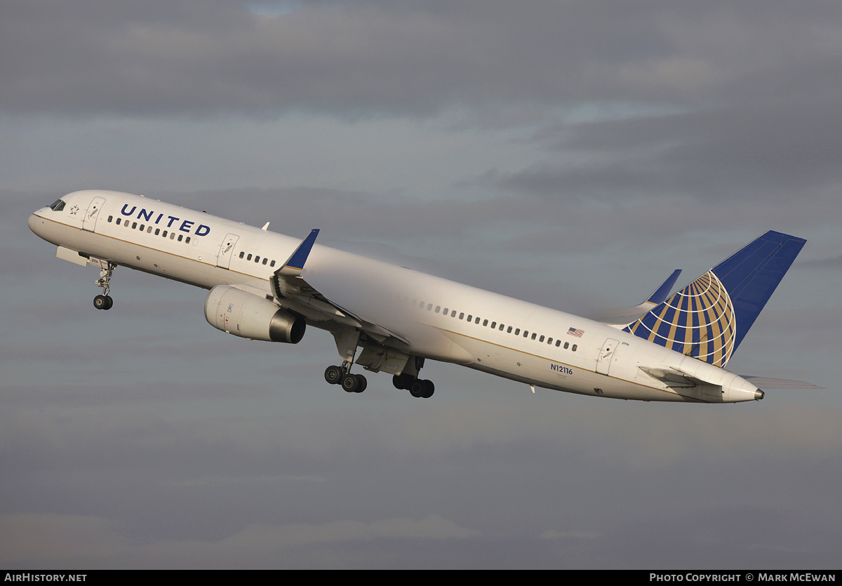 Aircraft Photo of N12116 | Boeing 757-224 | United Airlines | AirHistory.net #309045
