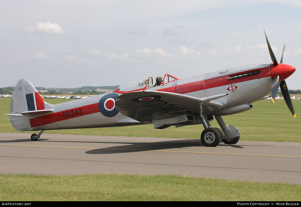 Aircraft Photo of G-OXVI / TD248 | Supermarine 361 Spitfire LF16E | UK - Air Force | AirHistory.net #309049