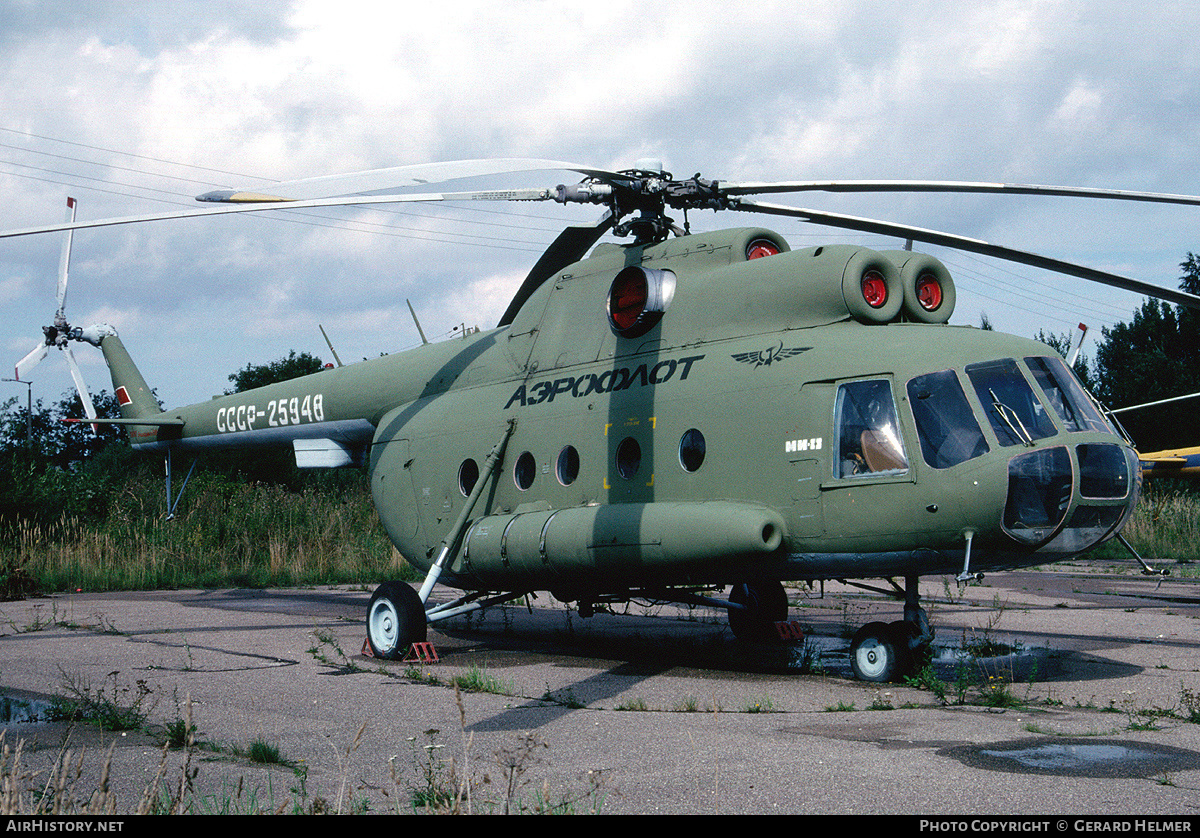 Aircraft Photo of CCCP-25948 | Mil Mi-8T | Aeroflot | AirHistory.net #309059