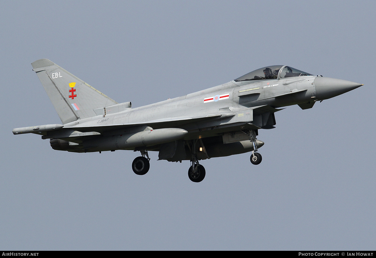 Aircraft Photo of ZJ947 | Eurofighter EF-2000 Typhoon FGR4 | UK - Air Force | AirHistory.net #309065