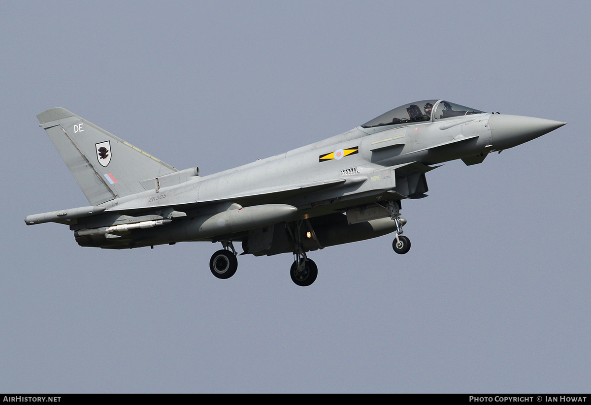 Aircraft Photo of ZK305 | Eurofighter EF-2000 Typhoon FGR4 | UK - Air Force | AirHistory.net #309071
