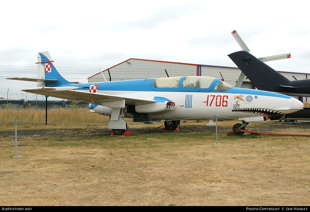 Aircraft Photo of 1706 | PZL-Mielec TS-11 Iskra 100 bis A | Poland - Air Force | AirHistory.net #309072