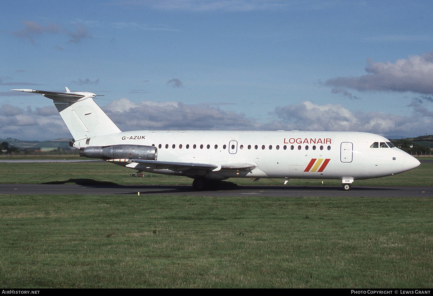 Aircraft Photo of G-AZUK | BAC 111-476FM One-Eleven | Loganair | AirHistory.net #309077