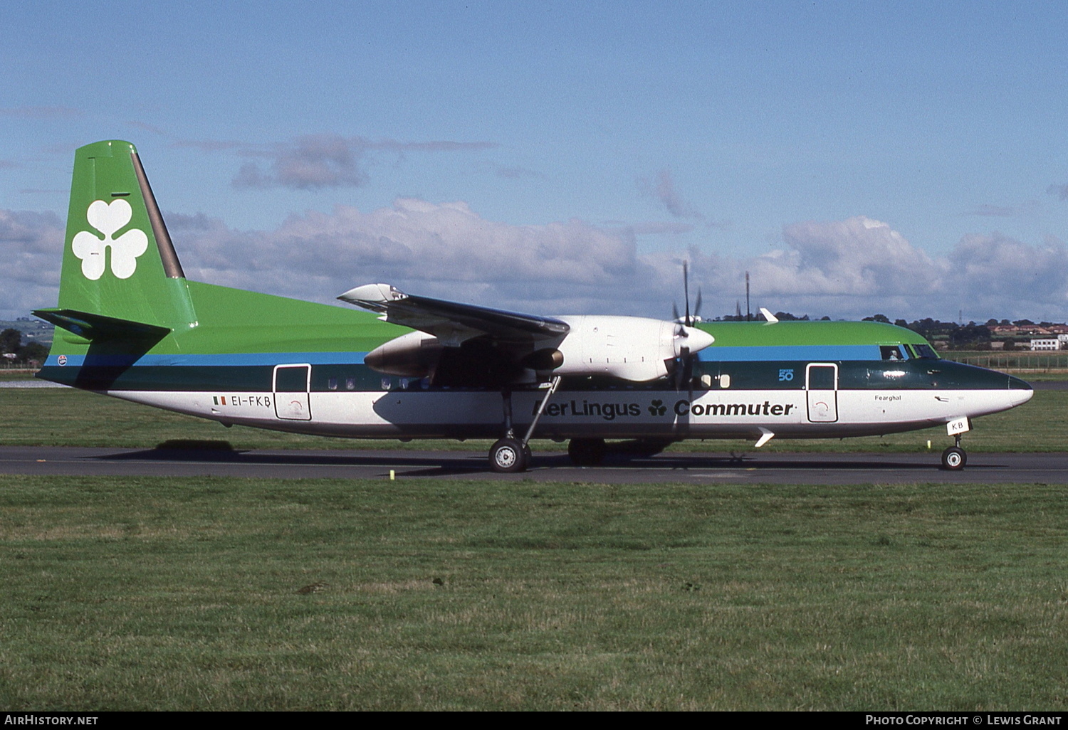Aircraft Photo of EI-FKB | Fokker 50 | Aer Lingus Commuter | AirHistory.net #309078