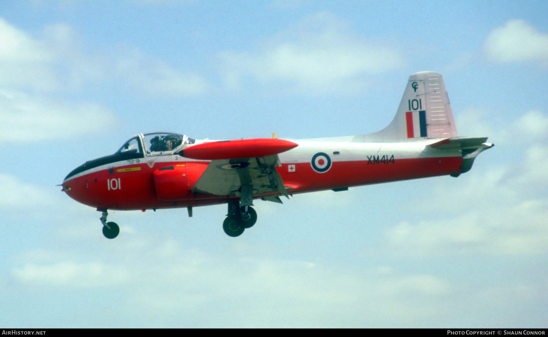 Aircraft Photo of XM414 | Hunting P.84 Jet Provost T3A | UK - Air Force | AirHistory.net #309080