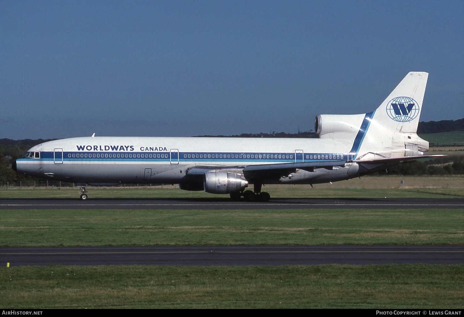Aircraft Photo of C-GIES | Lockheed L-1011-385-1-15 TriStar 100 | Worldways Canada | AirHistory.net #309084