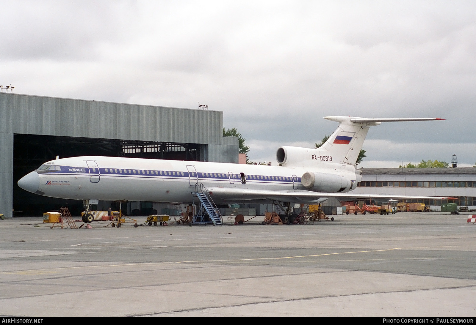Aircraft Photo of RA-85319 | Tupolev Tu-154B-2 | Ural Airlines | AirHistory.net #309097