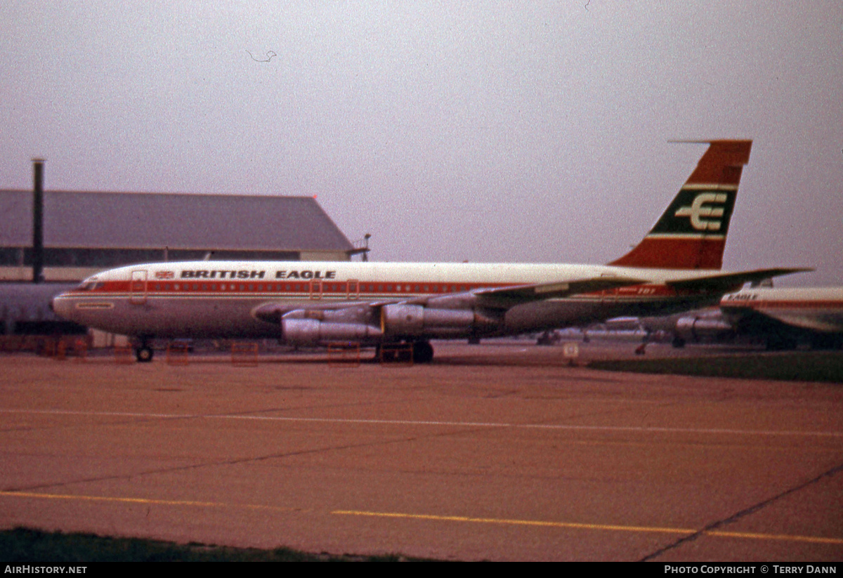 Aircraft Photo of G-AVZZ | Boeing 707-138B | British Eagle International Airlines | AirHistory.net #309121