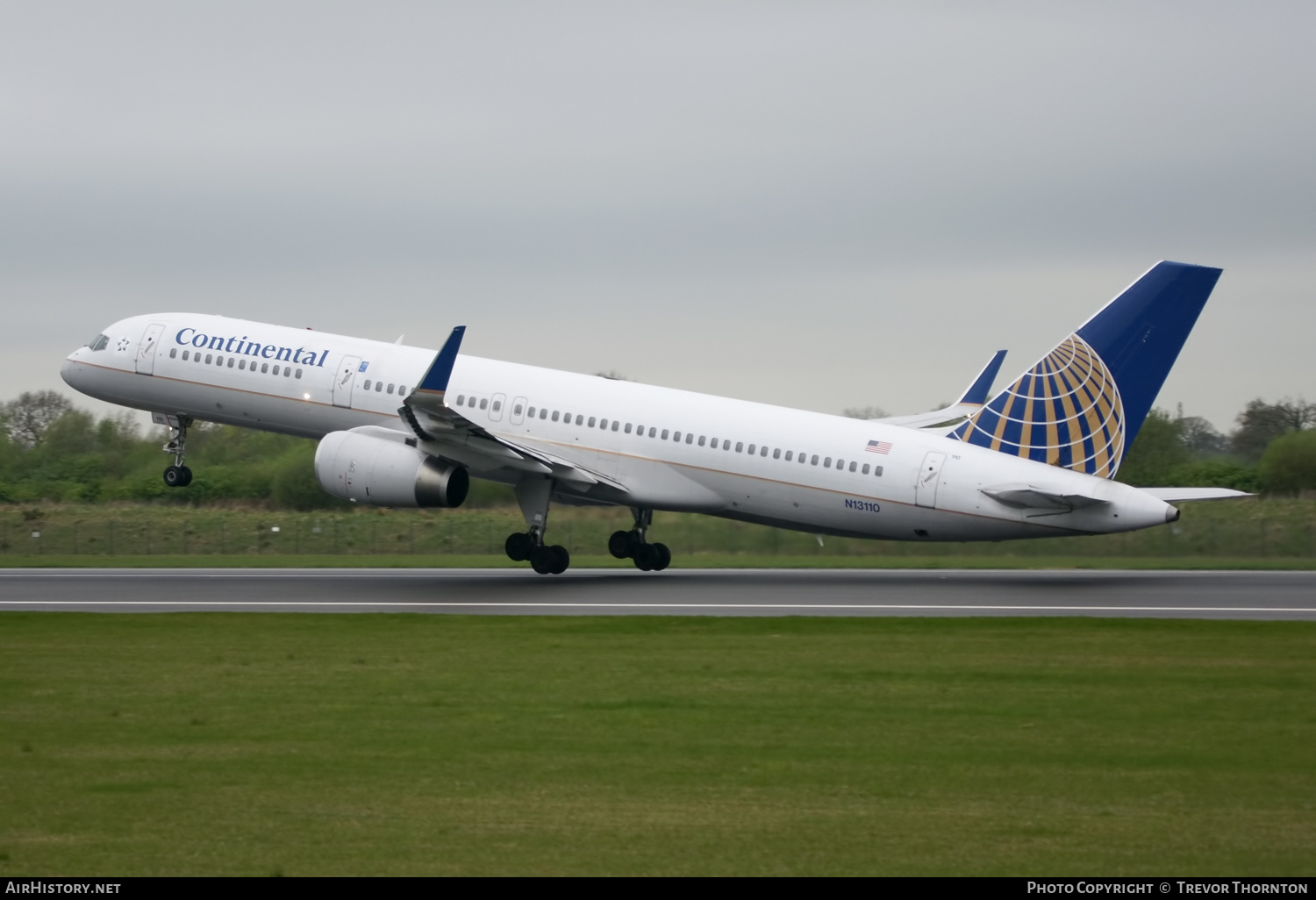 Aircraft Photo of N13110 | Boeing 757-224 | Continental Airlines | AirHistory.net #309124