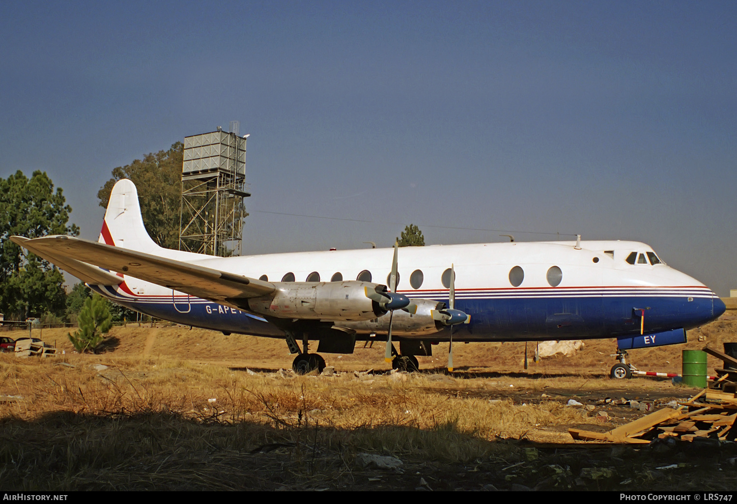 Aircraft Photo of G-APEY | Vickers 806 Viscount | AirHistory.net #309125