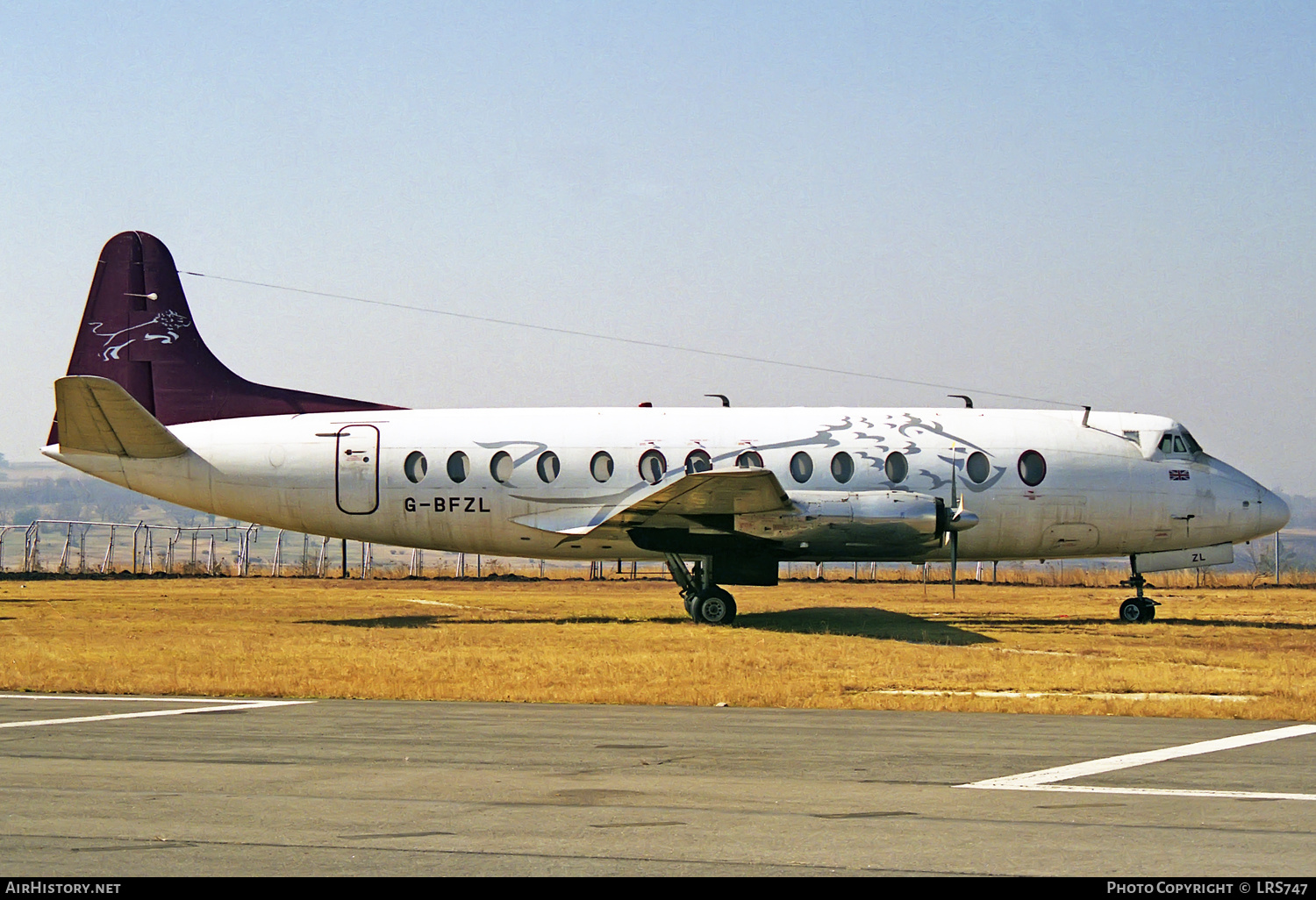 Aircraft Photo of G-BFZL | Vickers 836 Viscount | AirHistory.net #309143