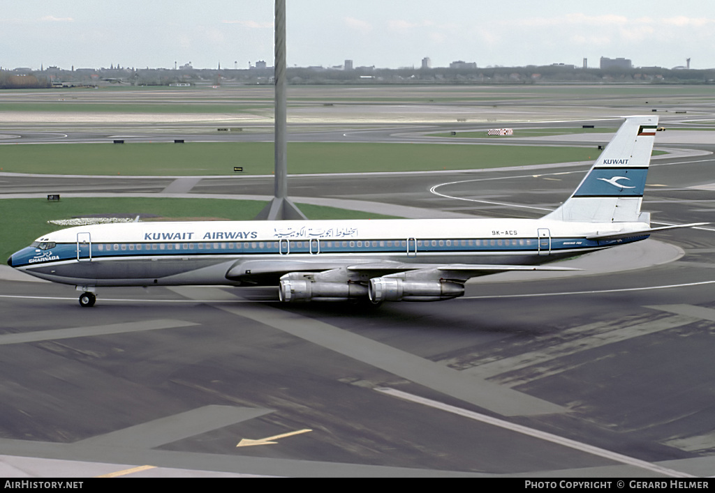 Aircraft Photo of 9K-ACS | Boeing 707-321C | Kuwait Airways | AirHistory.net #309147