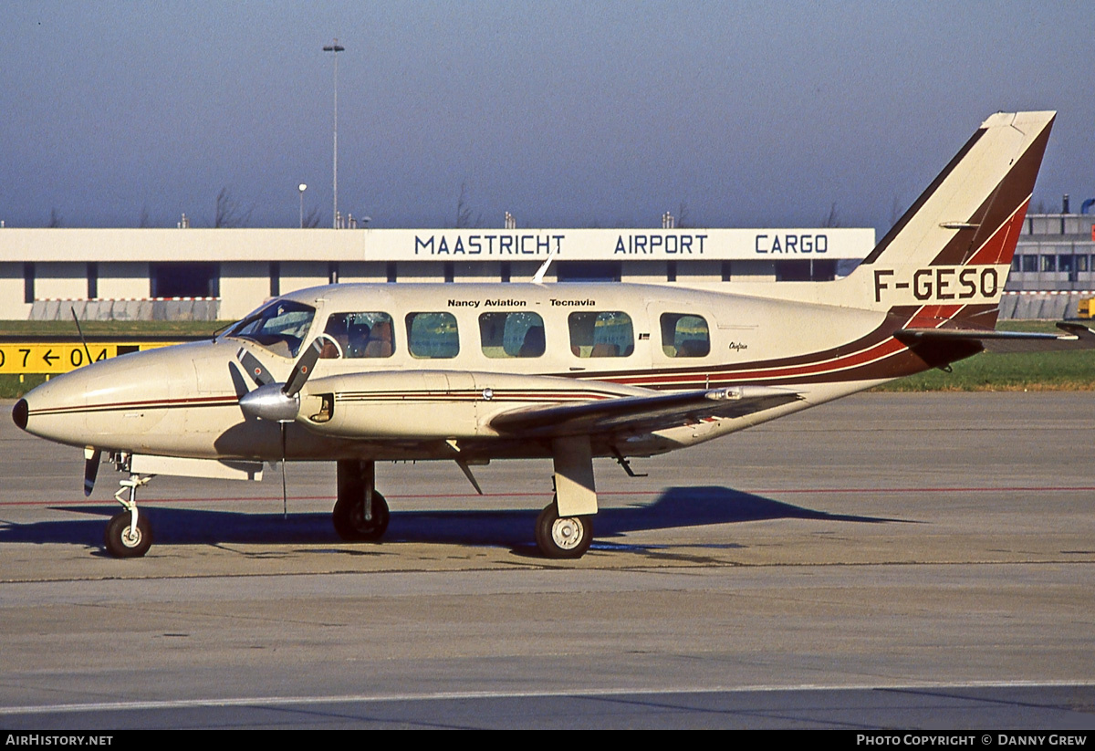 Aircraft Photo of F-GESO | Piper PA-31-350 Navajo Chieftain | Nancy Aviation | AirHistory.net #309152