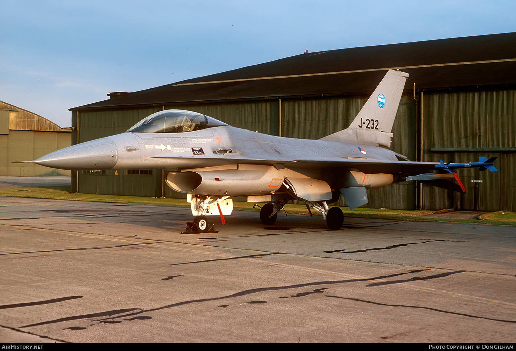 Aircraft Photo of J-232 | General Dynamics F-16A Fighting Falcon | Netherlands - Air Force | AirHistory.net #309160