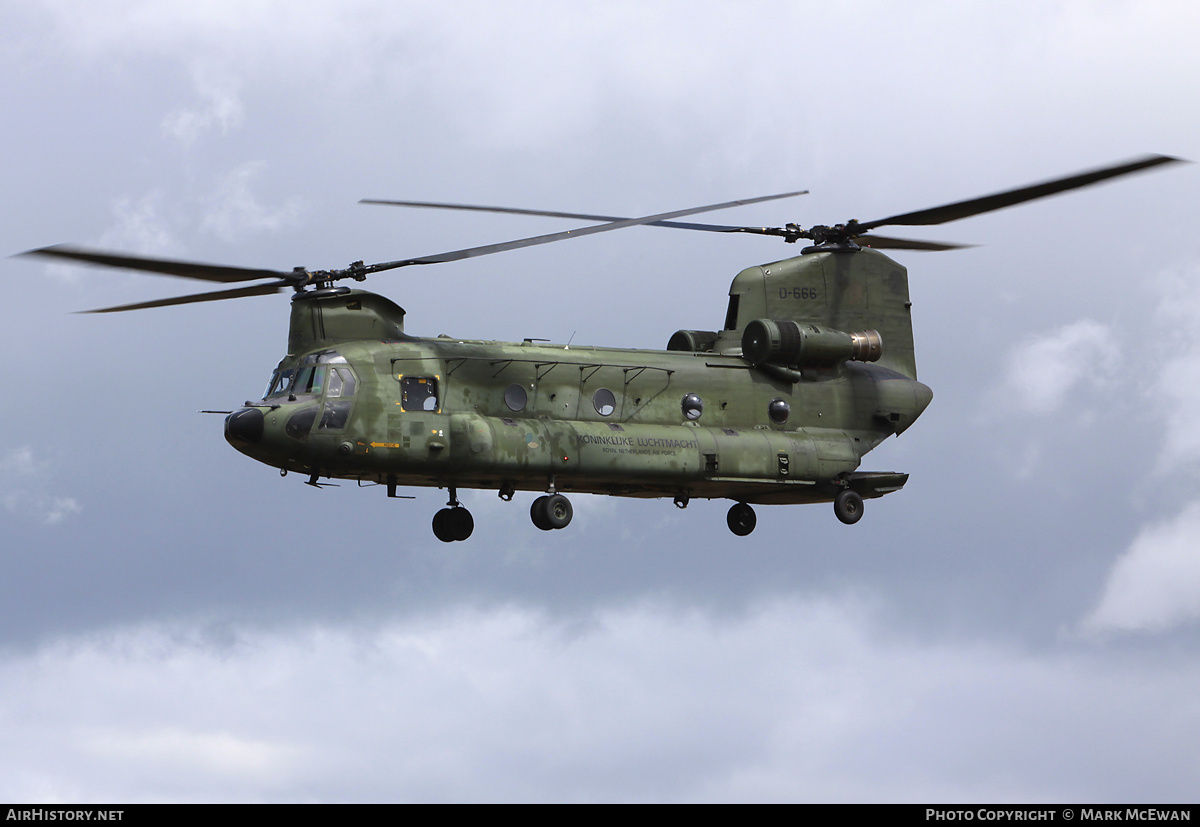 Aircraft Photo of D-666 | Boeing CH-47D Chinook (414) | Netherlands - Air Force | AirHistory.net #309166