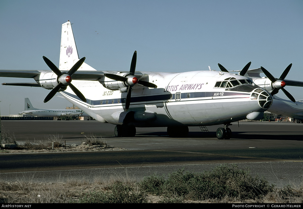 Aircraft Photo of 3C-ZZD | Antonov An-12B | Lotus Airways | AirHistory.net #309180