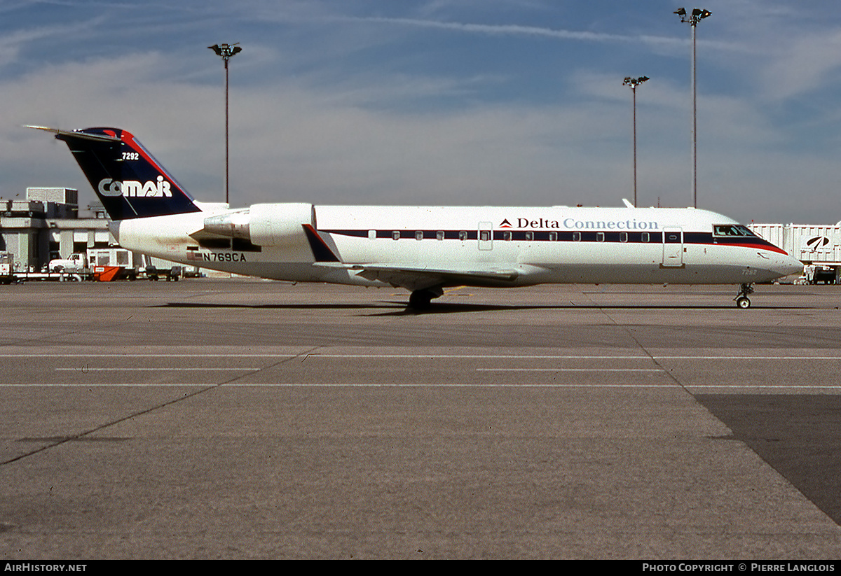 Aircraft Photo of N769CA | Bombardier CRJ-100ER (CL-600-2B19) | Delta Connection | AirHistory.net #309191